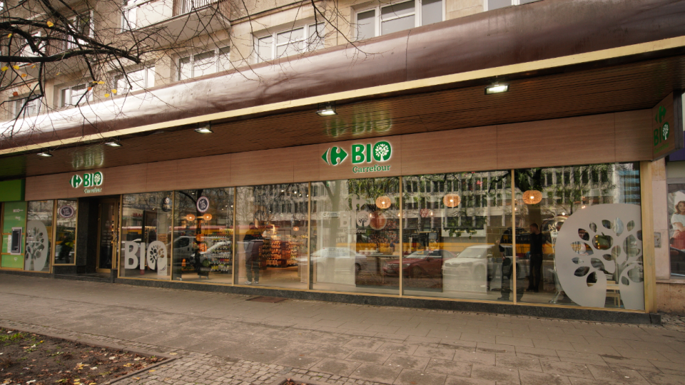 Carrefour : 1er magasin bio en Pologne