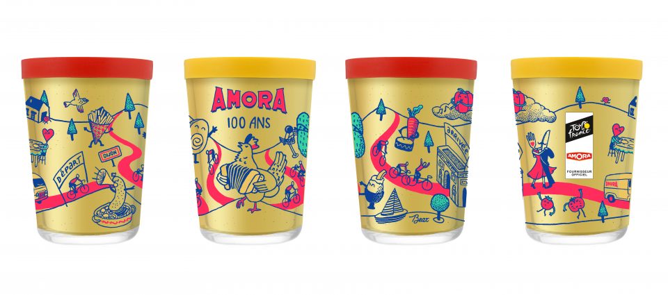 Amora, fournisseur officiel du Tour de France
